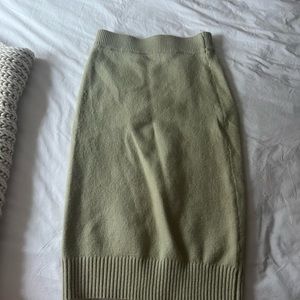 Midi Sweater Skirt